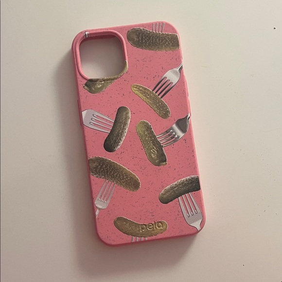 iPhone 13 Pela Pink Pickle Phone Case - Picture 1 of 8